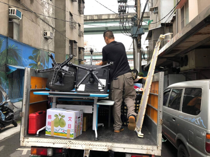 新北搬家 - 新北板橋搬家 無電梯老舊公寓搬家紀錄