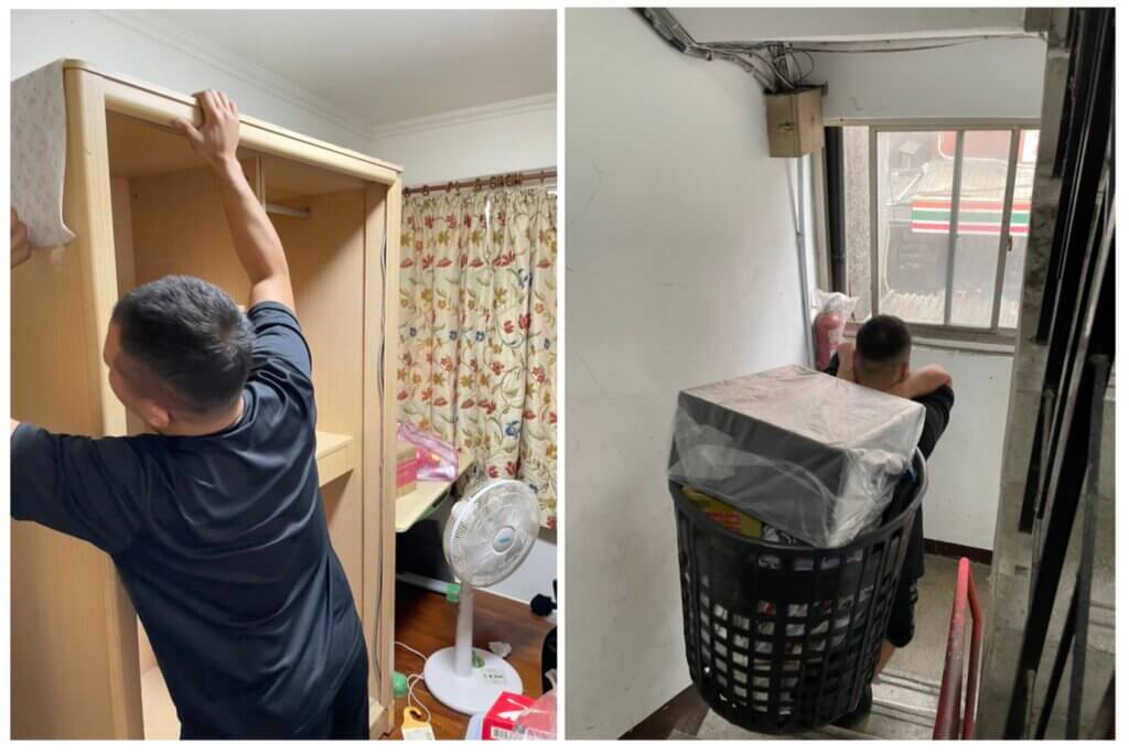 台北搬家-離夢想更近一步，北投區無電梯老舊公寓搬家