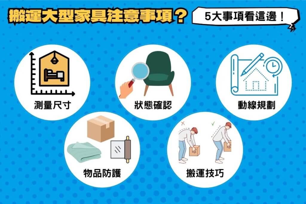 搬運大型家具的注意事項？5大事項看這邊！