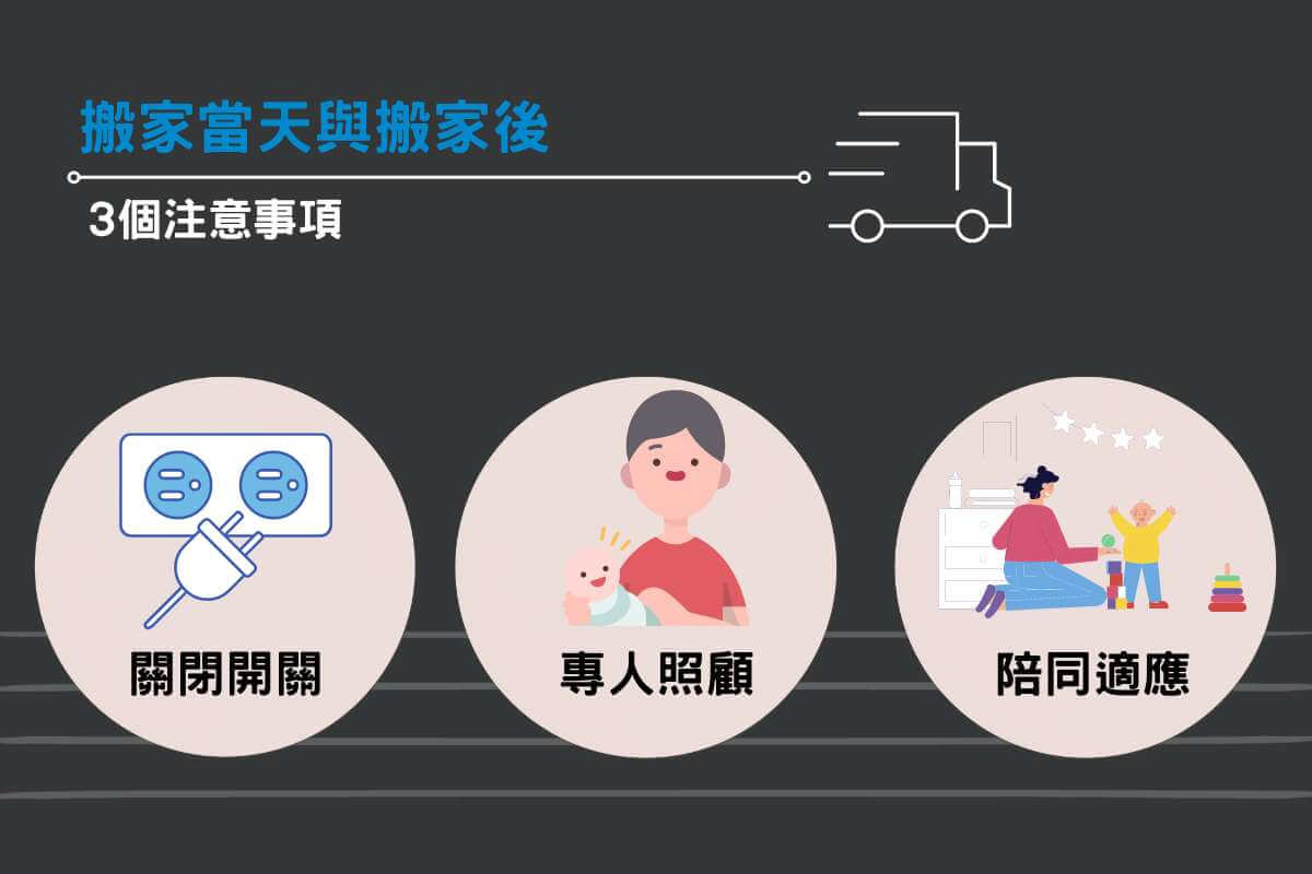 搬家當天與搬家後的 3 個注意事項
