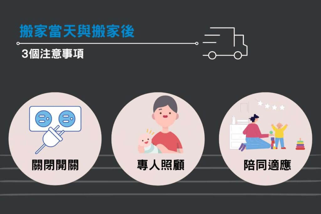 搬家當天與搬家後的 3 個注意事項