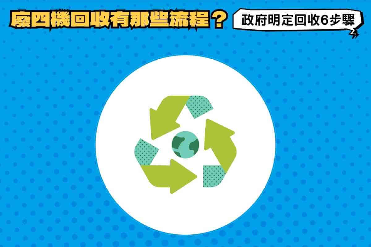 廢四機回收有哪些流程？6步驟安排進搬家規劃中