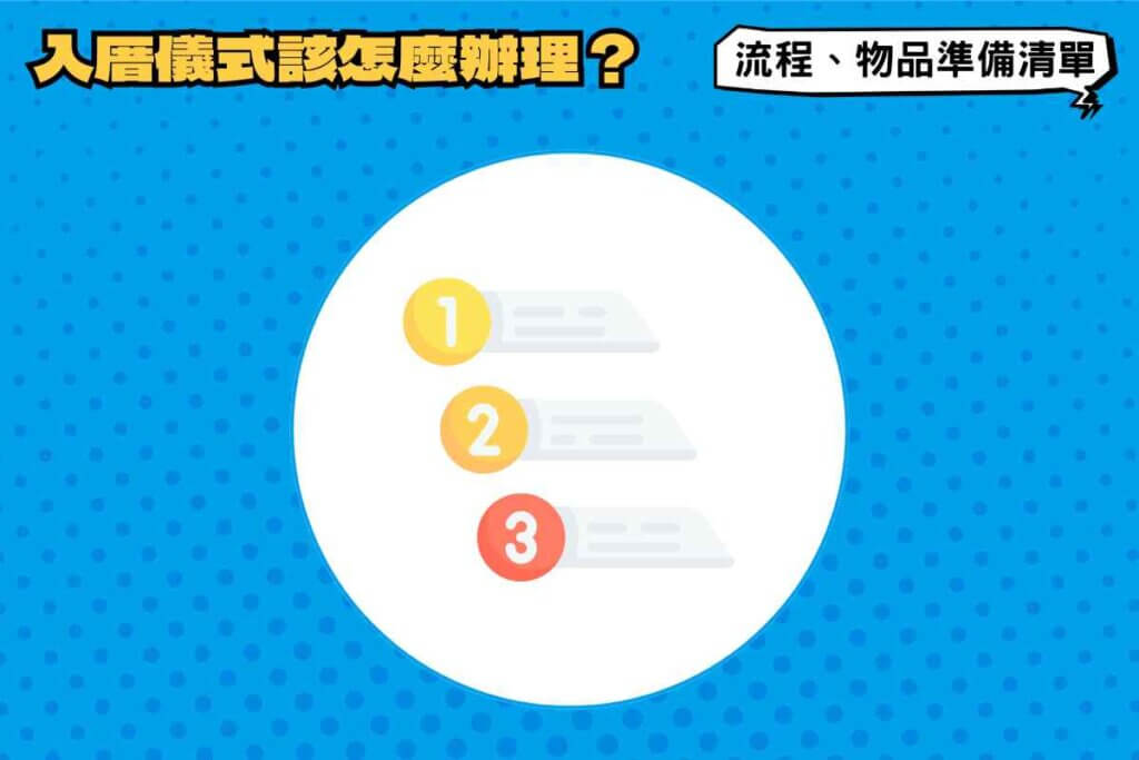 入厝儀式該怎麼辦理？入厝儀式流程、物品準備清單