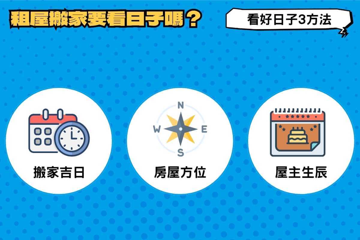 租屋搬家要看日子嗎？搬家習俗這樣說，看好日子3方法